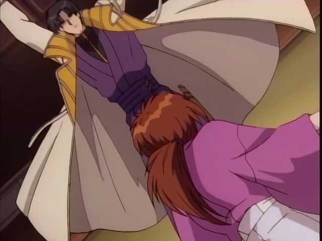 Rurouni Kenshin Ep 11: Farewell, the Strongest Men: The Clash of Light and Shadow @ 05:40