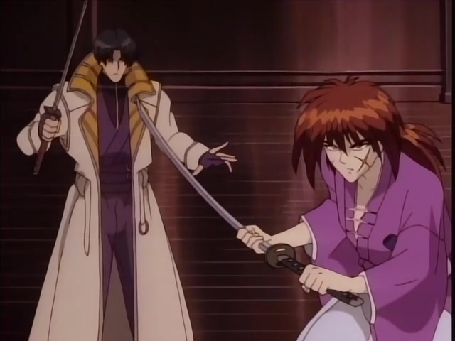 Rurouni Kenshin Ep 11: Farewell, the Strongest Men: The Clash of Light and Shadow @ 07:46