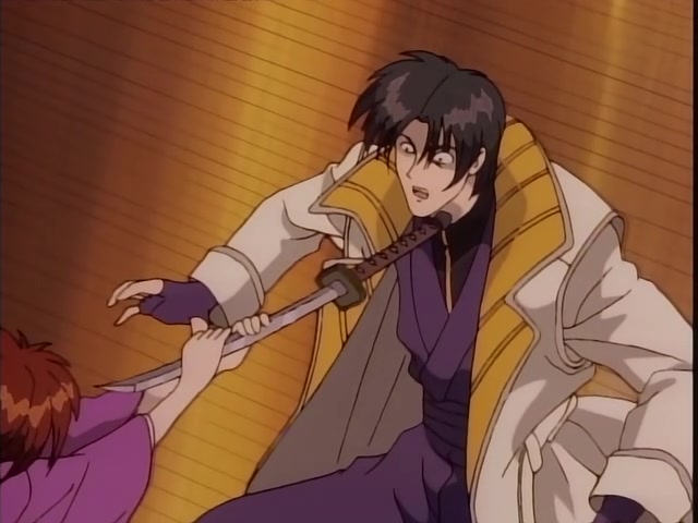 Rurouni Kenshin Ep 11: Farewell, the Strongest Men: The Clash of Light and Shadow @ 08:27