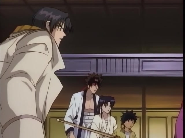 Rurouni Kenshin Ep 11: Farewell, the Strongest Men: The Clash of Light and Shadow @ 11:56