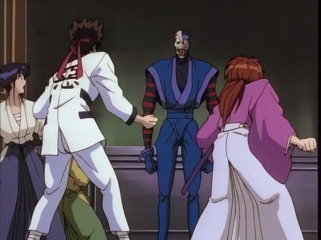 Rurouni Kenshin Ep 11: Farewell, the Strongest Men: The Clash of Light and Shadow @ 15:08