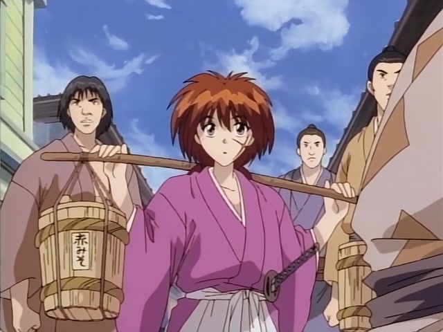 Rurouni Kenshin Ep 13: Strive for the Grand Championship: Toramaru's Sumo Battle Log! @ 04:58