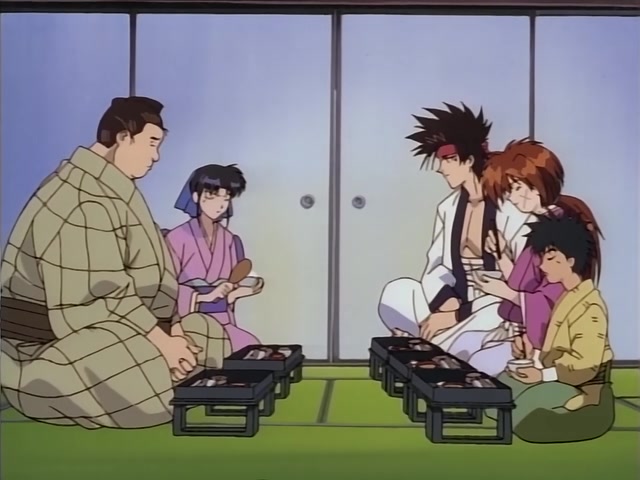 Rurouni Kenshin Ep 13: Strive for the Grand Championship: Toramaru's Sumo Battle Log! @ 07:02