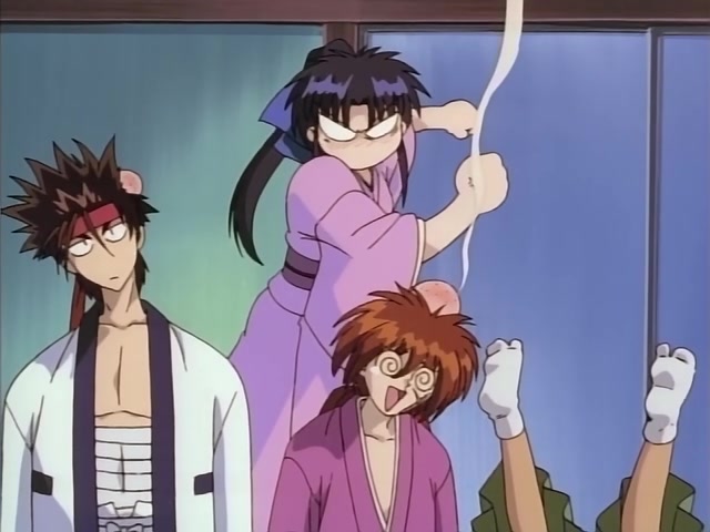 Rurouni Kenshin Ep 13: Strive for the Grand Championship: Toramaru's Sumo Battle Log! @ 09:24