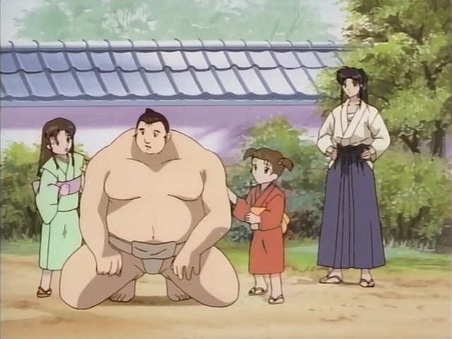 Rurouni Kenshin Ep 13: Strive for the Grand Championship: Toramaru's Sumo Battle Log! @ 10:22
