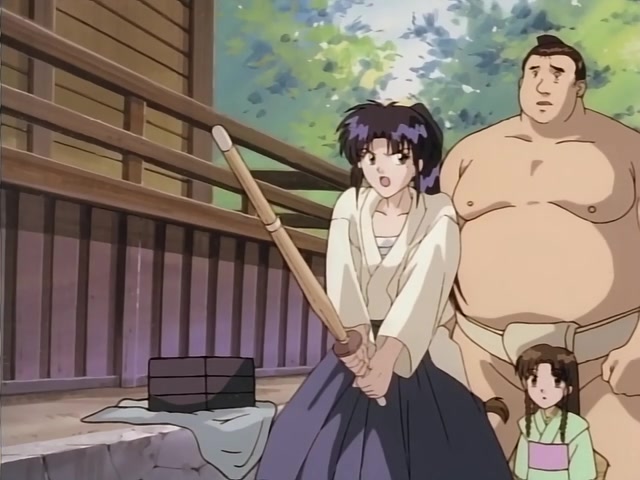 Rurouni Kenshin Ep 13: Strive for the Grand Championship: Toramaru's Sumo Battle Log! @ 13:58