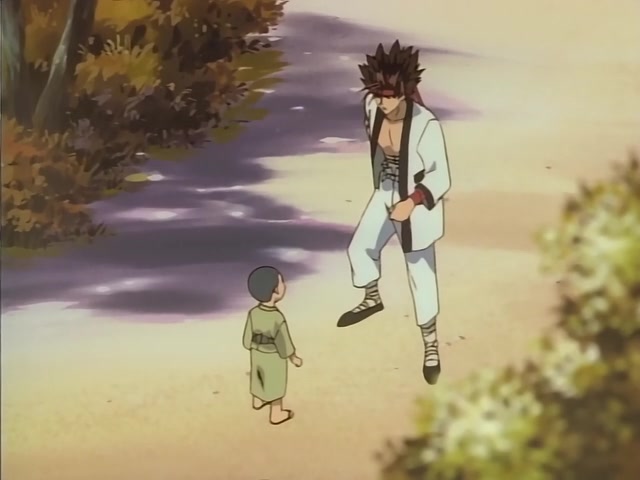 Rurouni Kenshin Ep 15: Assassination Group of Fire: Jinpuu Squad on the Run @ 16:27