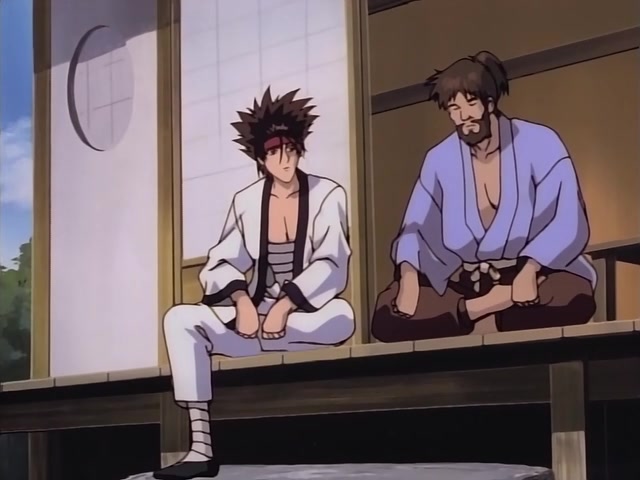 Rurouni Kenshin Ep 16: A Promise From the Heart: The Secret Sword Technique of Shiden @ 03:26