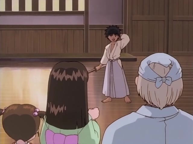 Rurouni Kenshin Ep 16: A Promise From the Heart: The Secret Sword Technique of Shiden @ 04:24