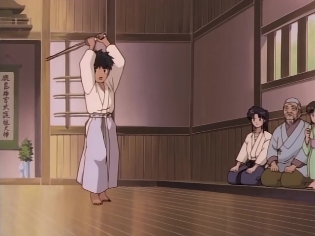Rurouni Kenshin Ep 16: A Promise From the Heart: The Secret Sword Technique of Shiden @ 04:49