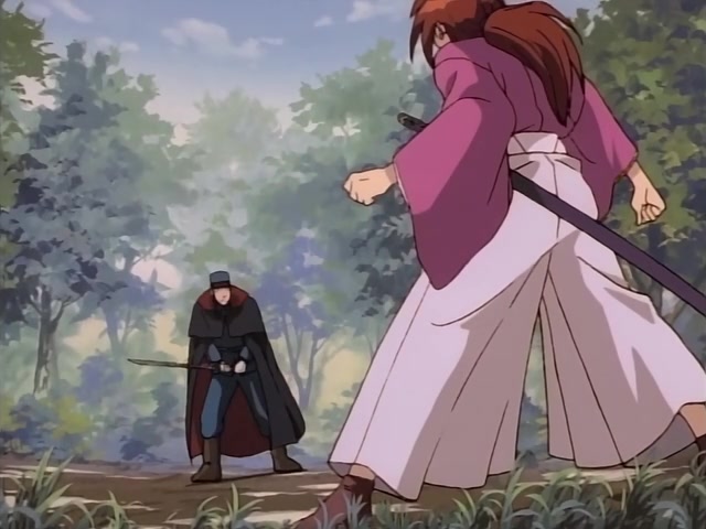 Rurouni Kenshin Ep 16: A Promise From the Heart: The Secret Sword Technique of Shiden @ 06:54