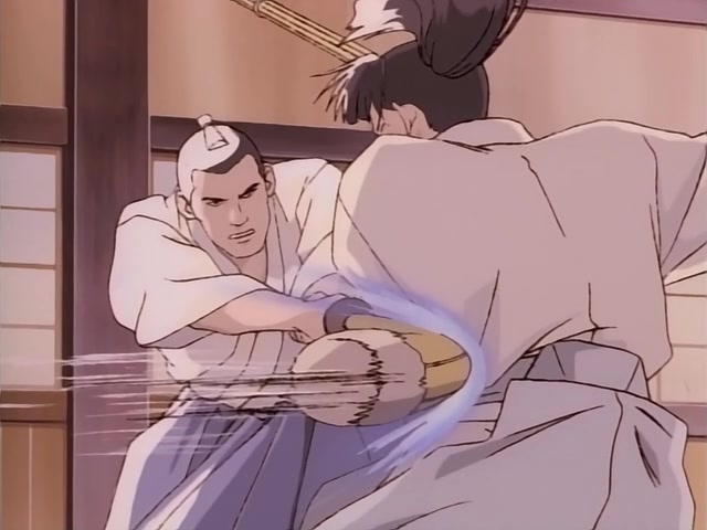 Rurouni Kenshin Ep 16: A Promise From the Heart: The Secret Sword Technique of Shiden @ 09:15