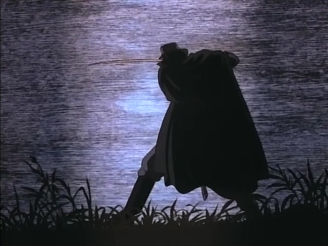 Rurouni Kenshin Ep 16: A Promise From the Heart: The Secret Sword Technique of Shiden @ 12:01
