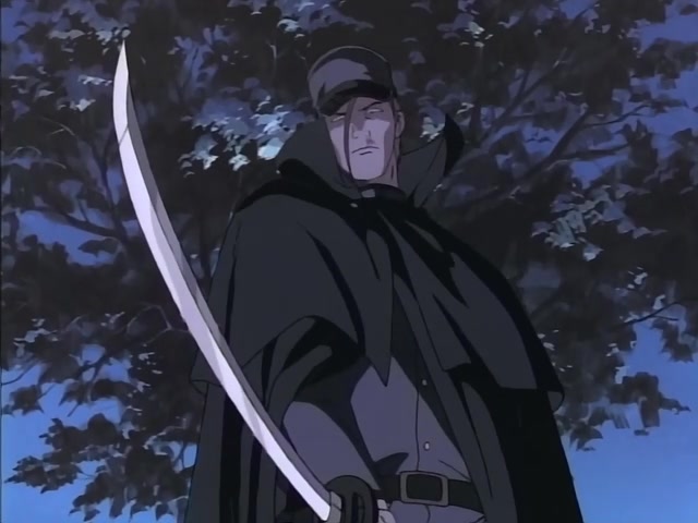 Rurouni Kenshin Ep 16: A Promise From the Heart: The Secret Sword Technique of Shiden @ 12:10