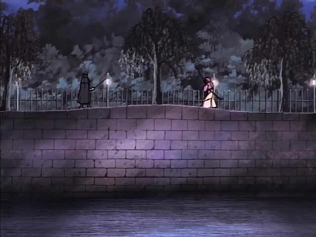 Rurouni Kenshin Ep 16: A Promise From the Heart: The Secret Sword Technique of Shiden @ 16:02
