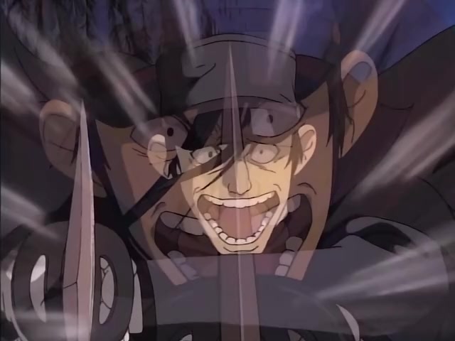 Rurouni Kenshin Ep 16: A Promise From the Heart: The Secret Sword Technique of Shiden @ 16:52