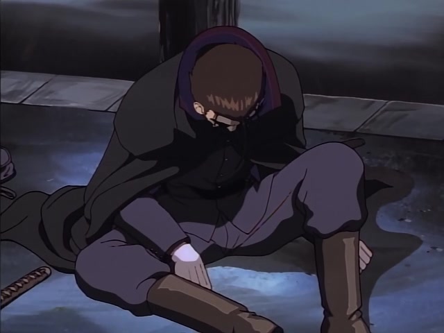Rurouni Kenshin Ep 16: A Promise From the Heart: The Secret Sword Technique of Shiden @ 17:50