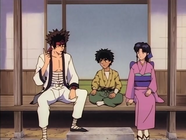 Rurouni Kenshin Ep 16: A Promise From the Heart: The Secret Sword Technique of Shiden @ 21:01