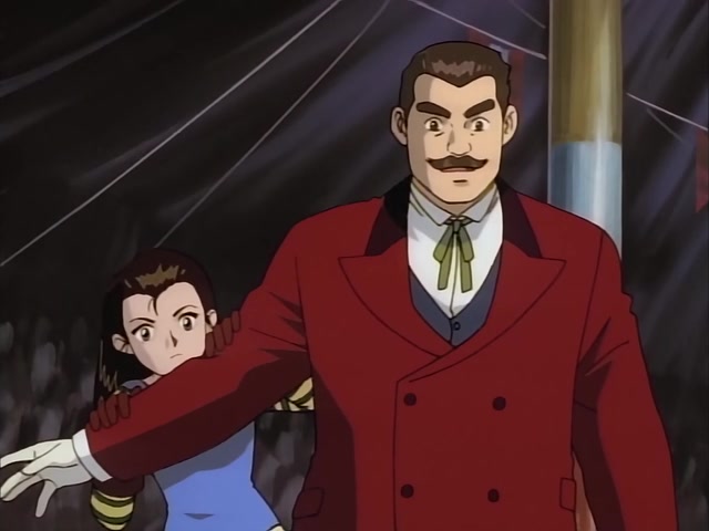 Rurouni Kenshin Ep 17: Fly to Your Dreams: The Adventures of Marimo, the Human Bullet @ 06:37