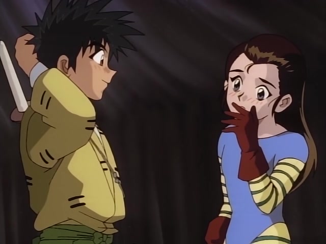 Rurouni Kenshin Ep 17: Fly to Your Dreams: The Adventures of Marimo, the Human Bullet @ 07:27