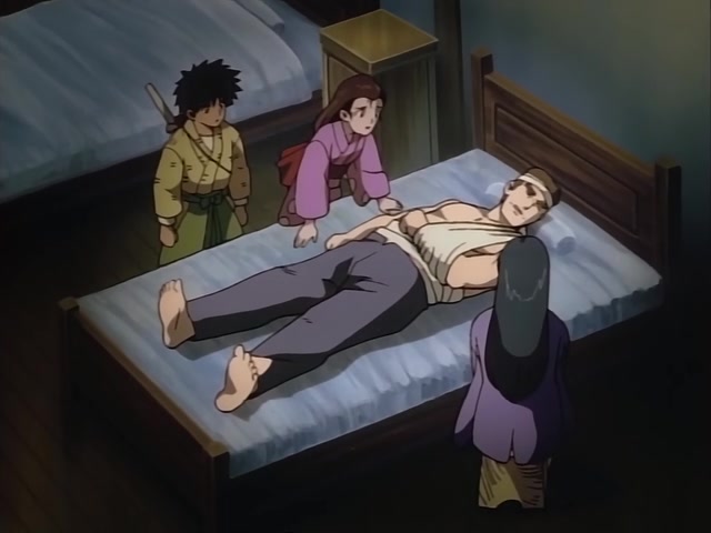 Rurouni Kenshin Ep 17: Fly to Your Dreams: The Adventures of Marimo, the Human Bullet @ 09:57