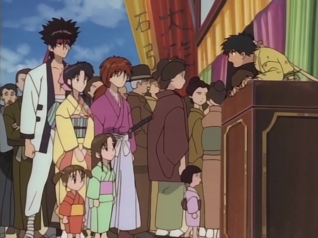 Rurouni Kenshin Ep 17: Fly to Your Dreams: The Adventures of Marimo, the Human Bullet @ 12:51