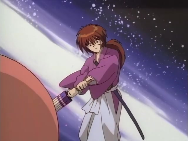 Rurouni Kenshin Ep 17: Fly to Your Dreams: The Adventures of Marimo, the Human Bullet @ 19:05