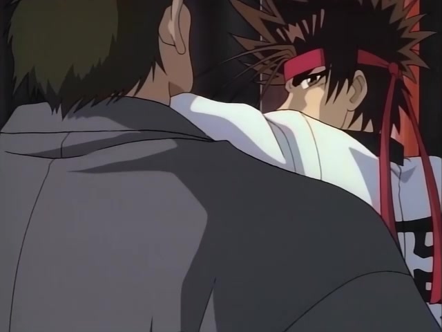 Rurouni Kenshin Ep 17: Fly to Your Dreams: The Adventures of Marimo, the Human Bullet @ 19:38