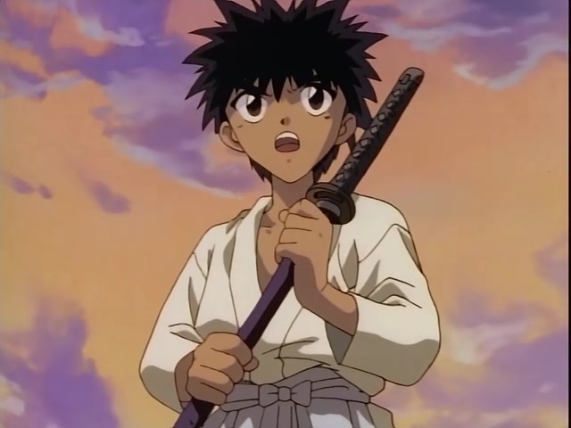 Rurouni Kenshin Ep 18: Run, Yahiko! Get the Reverse-Edged Sword Back @ 18:07