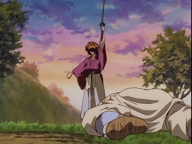 Rurouni Kenshin Ep 18: Run, Yahiko! Get the Reverse-Edged Sword Back @ 19:38