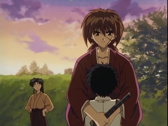 Rurouni Kenshin Ep 18: Run, Yahiko! Get the Reverse-Edged Sword Back @ 21:10