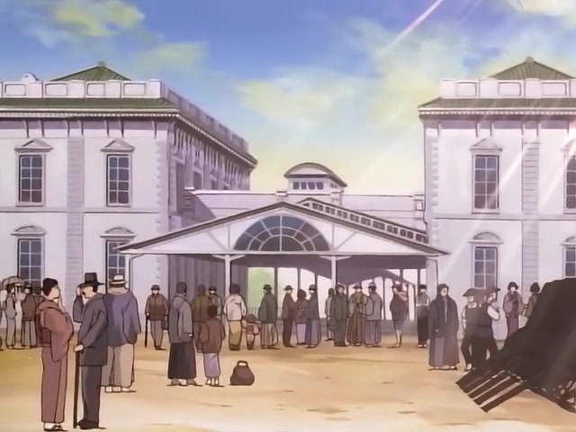 Rurouni Kenshin Ep 22: Danger on a Runaway Locomotive: Surprise Incident on a Runaway Locomotive @ 02:36