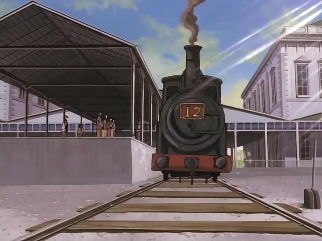 Rurouni Kenshin Ep 22: Danger on a Runaway Locomotive: Surprise Incident on a Runaway Locomotive @ 04:15