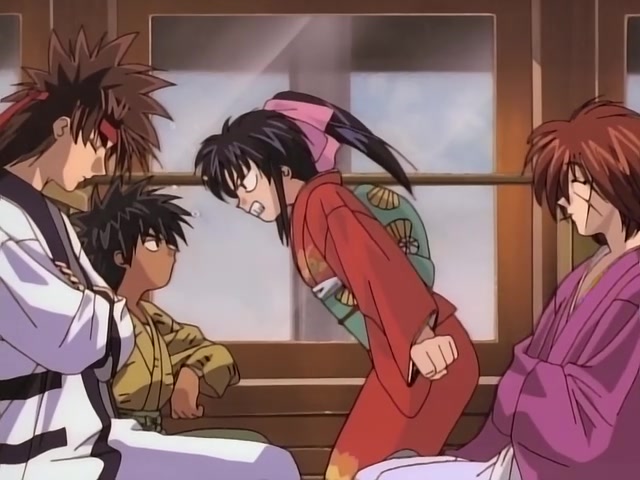 Rurouni Kenshin Ep 22: Danger on a Runaway Locomotive: Surprise Incident on a Runaway Locomotive @ 05:04