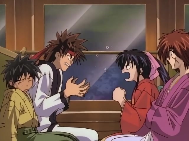 Rurouni Kenshin Ep 22: Danger on a Runaway Locomotive: Surprise Incident on a Runaway Locomotive @ 06:27