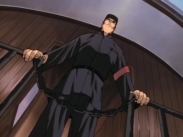 Rurouni Kenshin Ep 22: Danger on a Runaway Locomotive: Surprise Incident on a Runaway Locomotive @ 08:38
