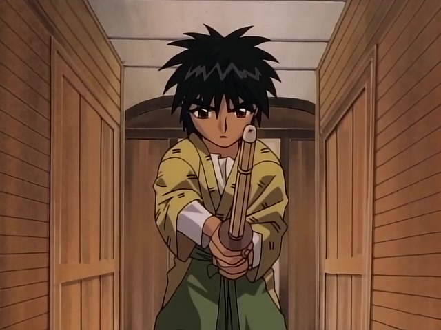 Rurouni Kenshin Ep 22: Danger on a Runaway Locomotive: Surprise Incident on a Runaway Locomotive @ 09:03