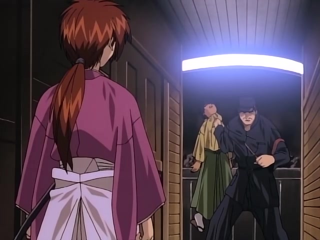 Rurouni Kenshin Ep 22: Danger on a Runaway Locomotive: Surprise Incident on a Runaway Locomotive @ 09:44