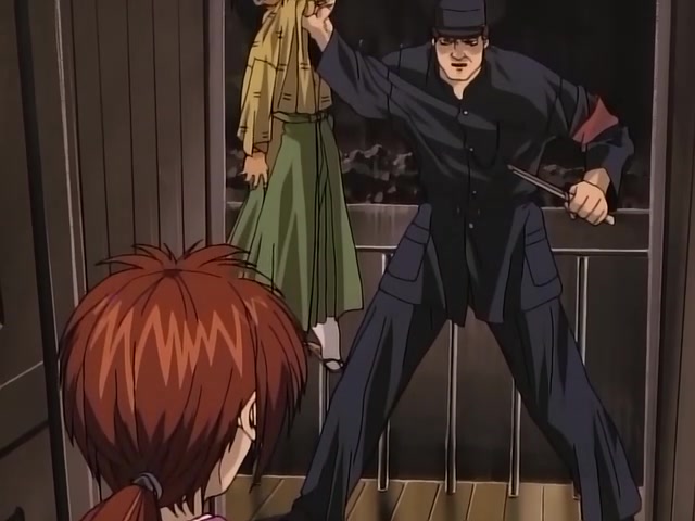 Rurouni Kenshin Ep 22: Danger on a Runaway Locomotive: Surprise Incident on a Runaway Locomotive @ 10:09