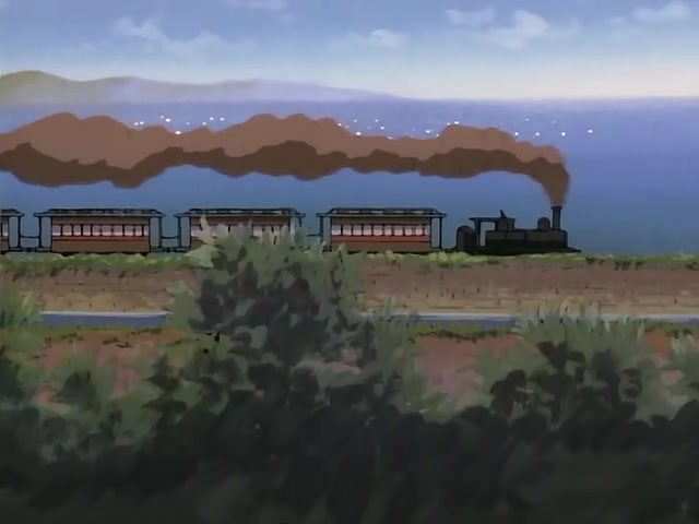 Rurouni Kenshin Ep 22: Danger on a Runaway Locomotive: Surprise Incident on a Runaway Locomotive @ 10:42