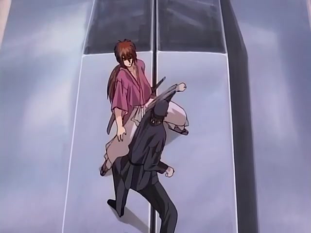 Rurouni Kenshin Ep 22: Danger on a Runaway Locomotive: Surprise Incident on a Runaway Locomotive @ 12:13