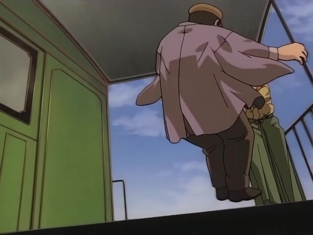 Rurouni Kenshin Ep 22: Danger on a Runaway Locomotive: Surprise Incident on a Runaway Locomotive @ 14:57