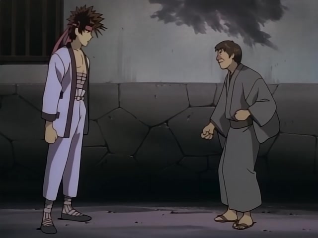 Rurouni Kenshin Ep 23: Sanosuke's Betrayal: The Fateful Reunion @ 16:02