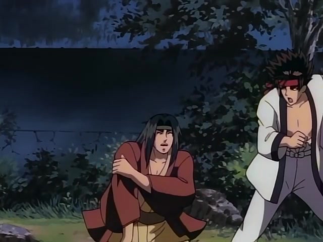Rurouni Kenshin Ep 23: Sanosuke's Betrayal: The Fateful Reunion @ 19:55