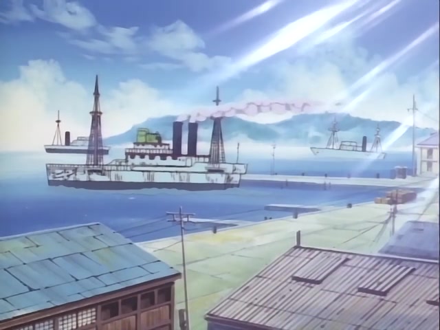 Rurouni Kenshin Ep 25: The Crimson Pirate: The Red Pirate – Kenshin and Kaoru Separated @ 06:37