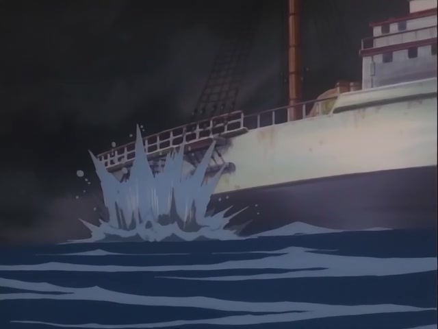 Rurouni Kenshin Ep 25: The Crimson Pirate: The Red Pirate – Kenshin and Kaoru Separated @ 18:49