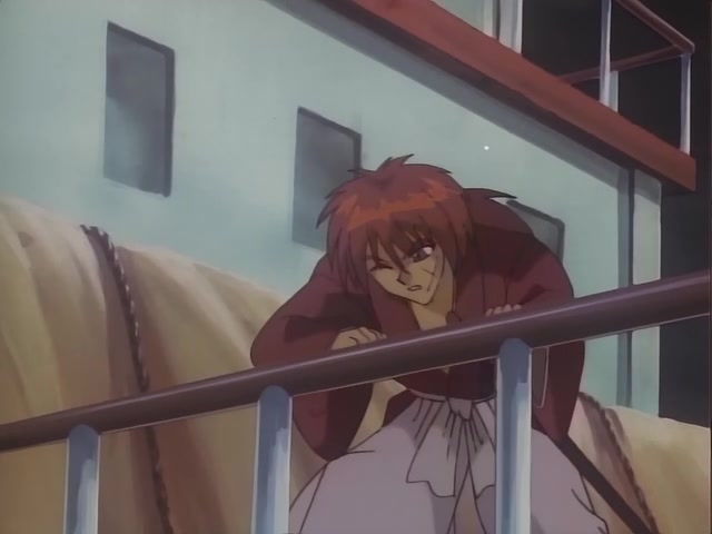 Rurouni Kenshin Ep 25: The Crimson Pirate: The Red Pirate – Kenshin and Kaoru Separated @ 19:30