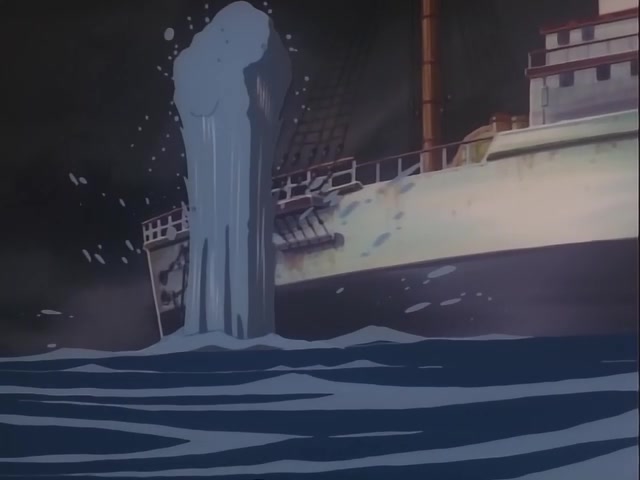 Rurouni Kenshin Ep 25: The Crimson Pirate: The Red Pirate – Kenshin and Kaoru Separated @ 20:37