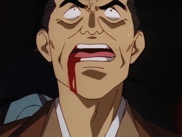 Rurouni Kenshin Ep 28: Prelude to the Impending Fight: The Shadow of the Wolf Draws Near @ 02:26