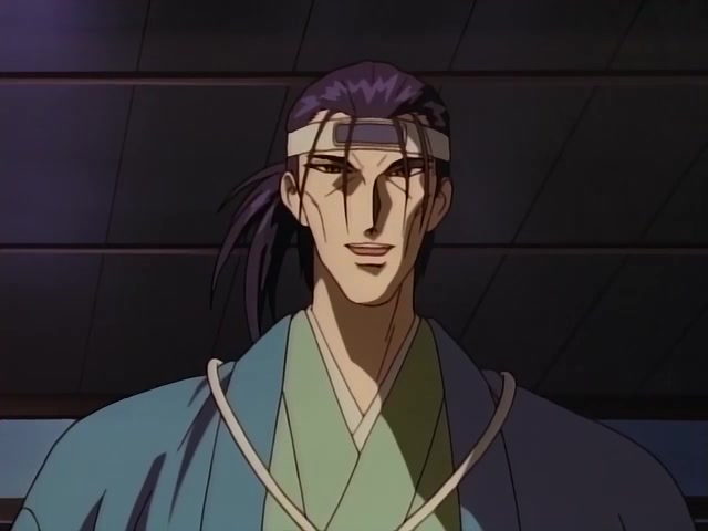 Rurouni Kenshin Ep 28: Prelude to the Impending Fight: The Shadow of the Wolf Draws Near @ 02:46